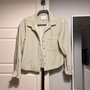 American Eagle corduroy button up